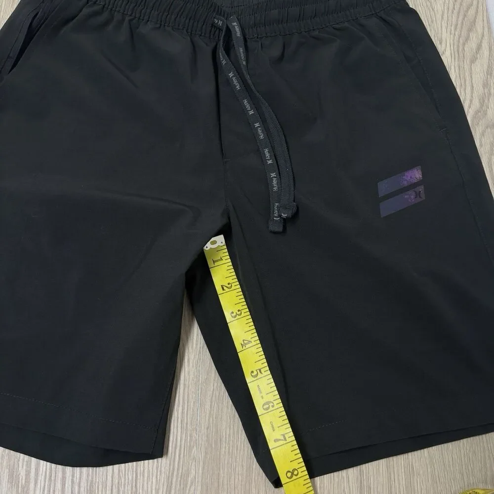 Hurley Avalanche Bundle Of 2 Athletic Shorts Drawstring Pockets Sz S Running Gym